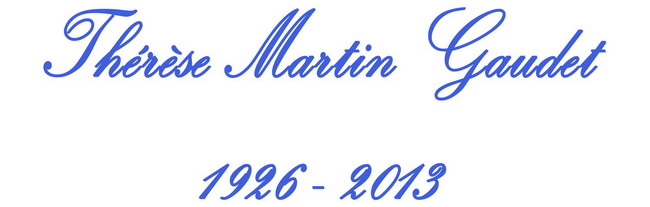 Therese Martin Gaudet